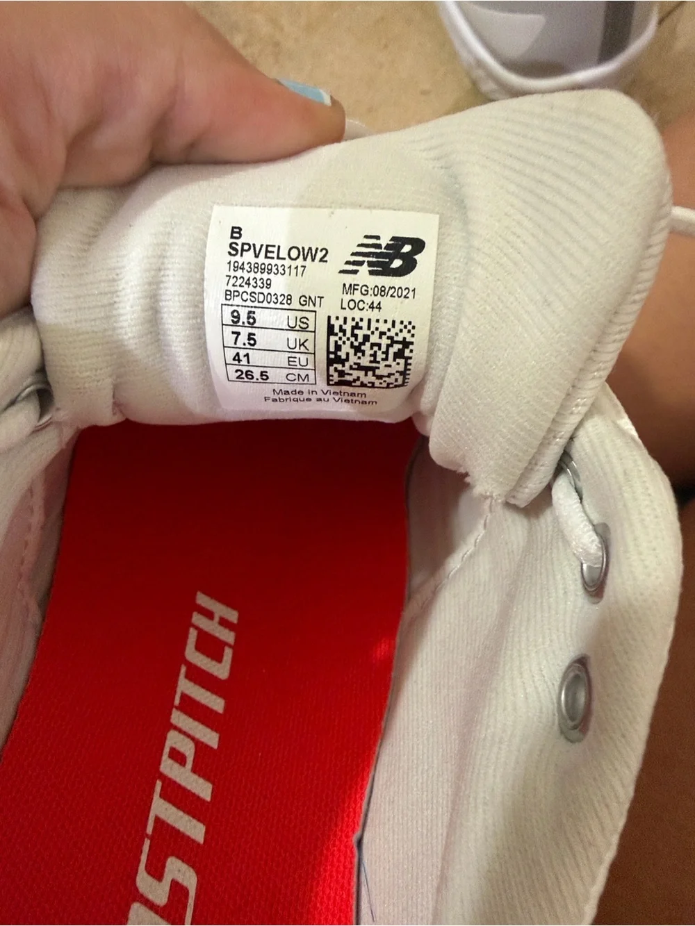 New Balance softball Cleats